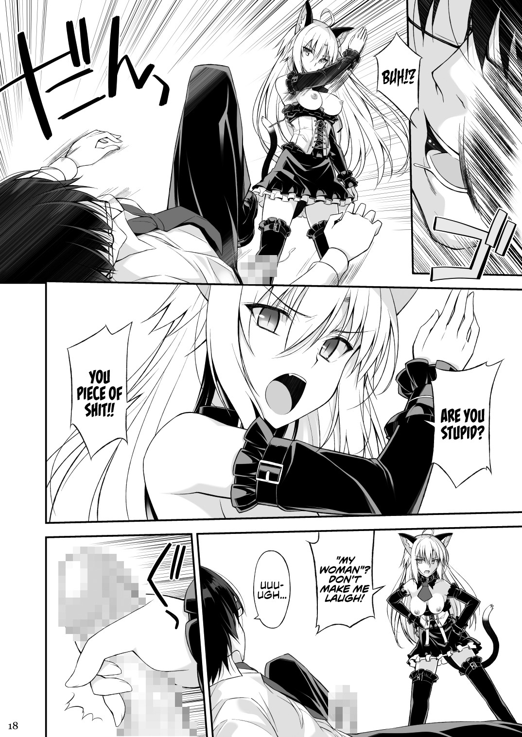 Hentai Manga Comic-Cat and Servant-Read-17